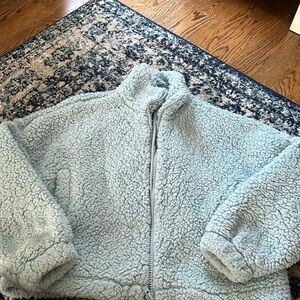 Urban outfitters fuzzy jacket